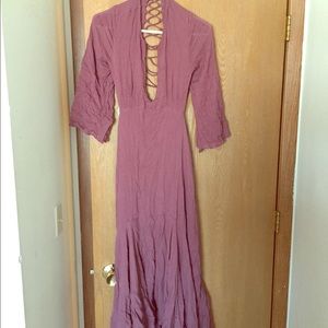 Margarita Flamingo Maxi Dress-Free People